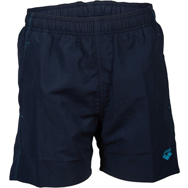 Arena Badeshorts i Navy Turquoise, Str. 10-11 år