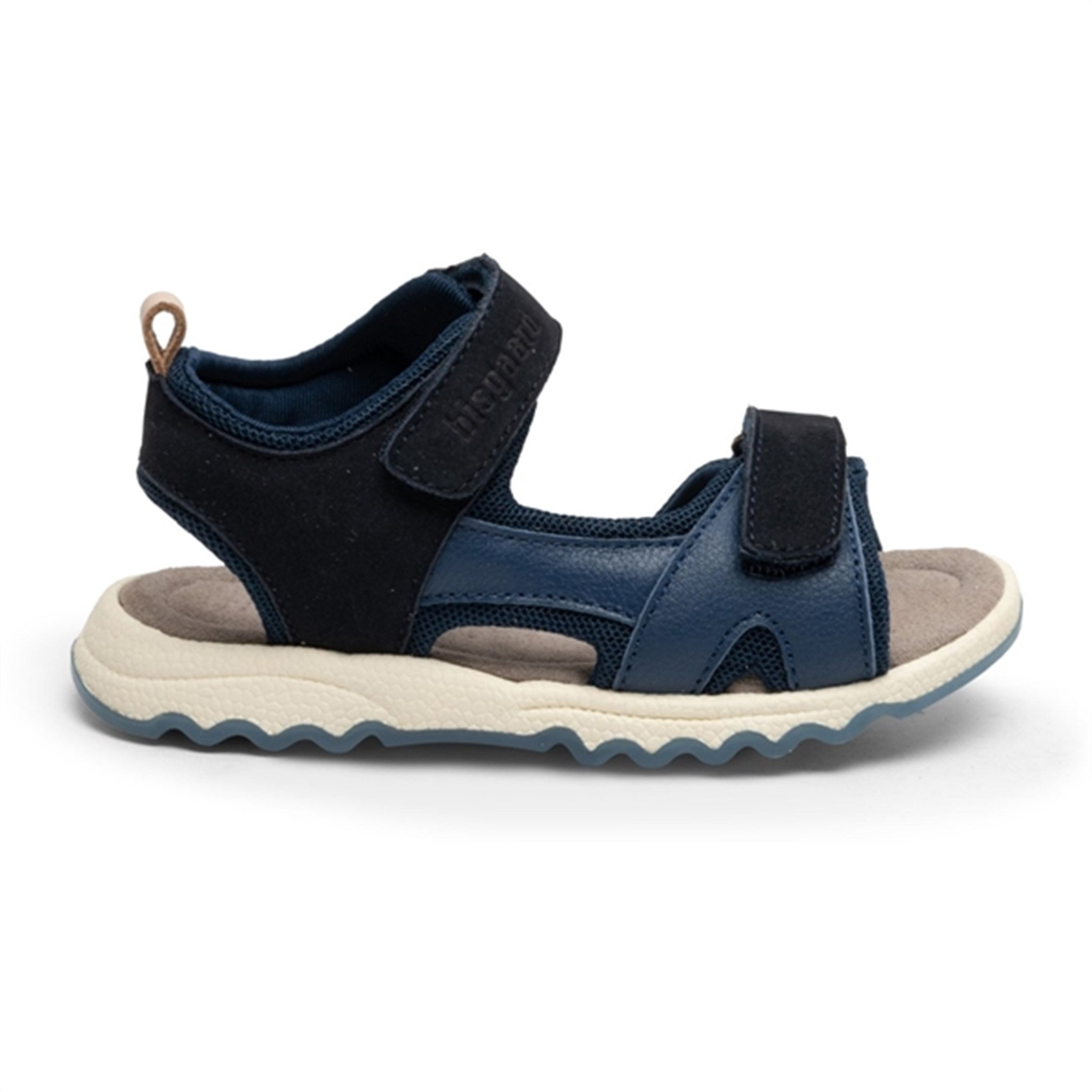 Bisgaard Coco Sandal i Navy - Str. 28