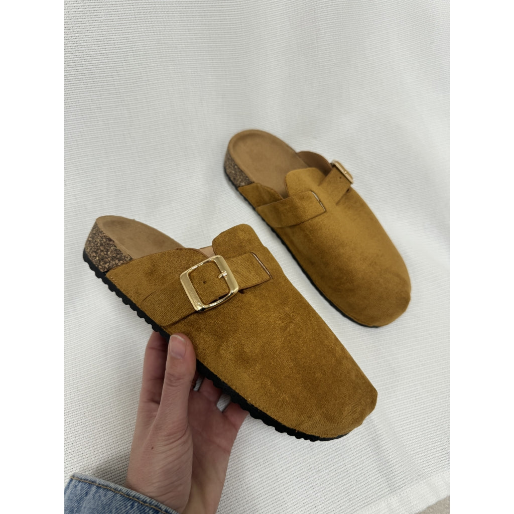 Christina Hjemmesko DM91 i Camel fra Shoes