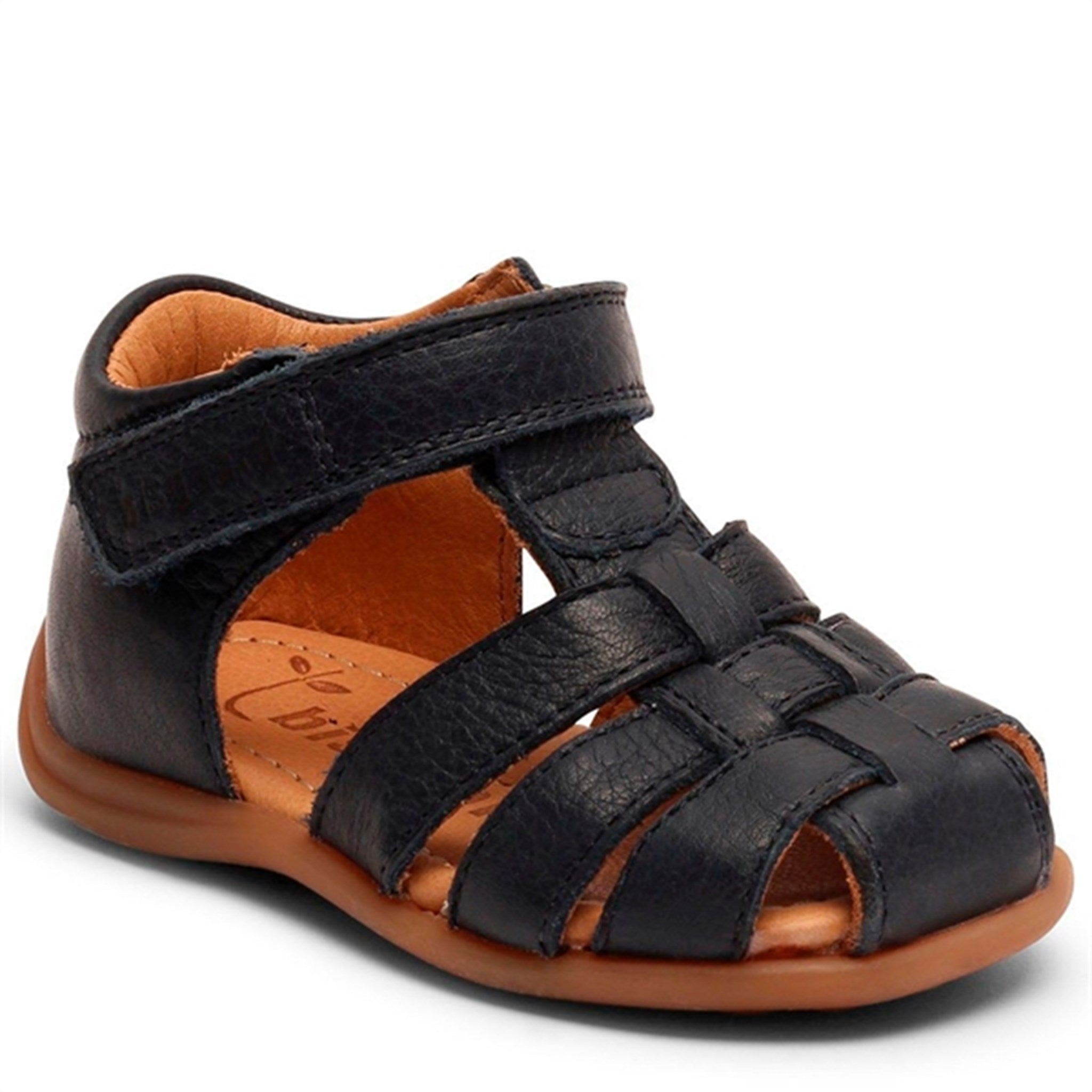Bisgaard Carly Sandal i Navy, Str. 19