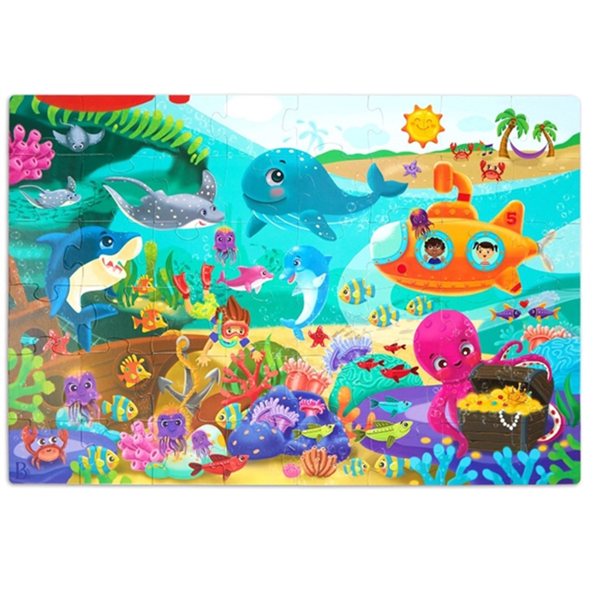 B Toys Under Havet Gulvpuslespil