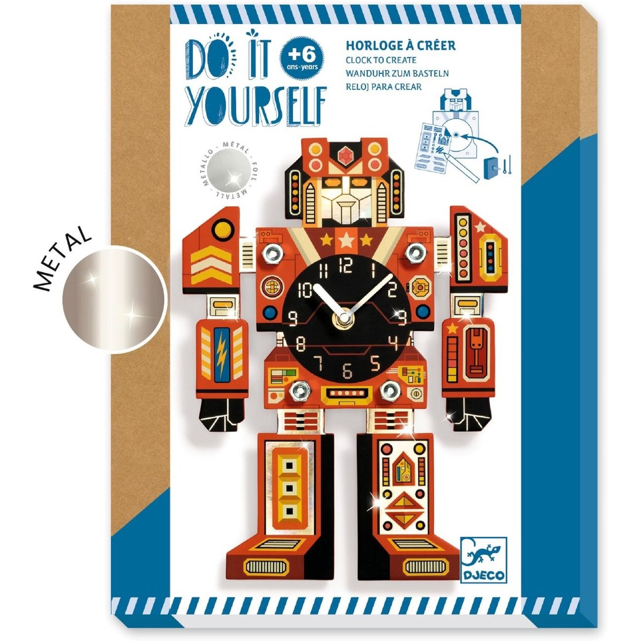 DIY Robotime Vægur fra Djeco