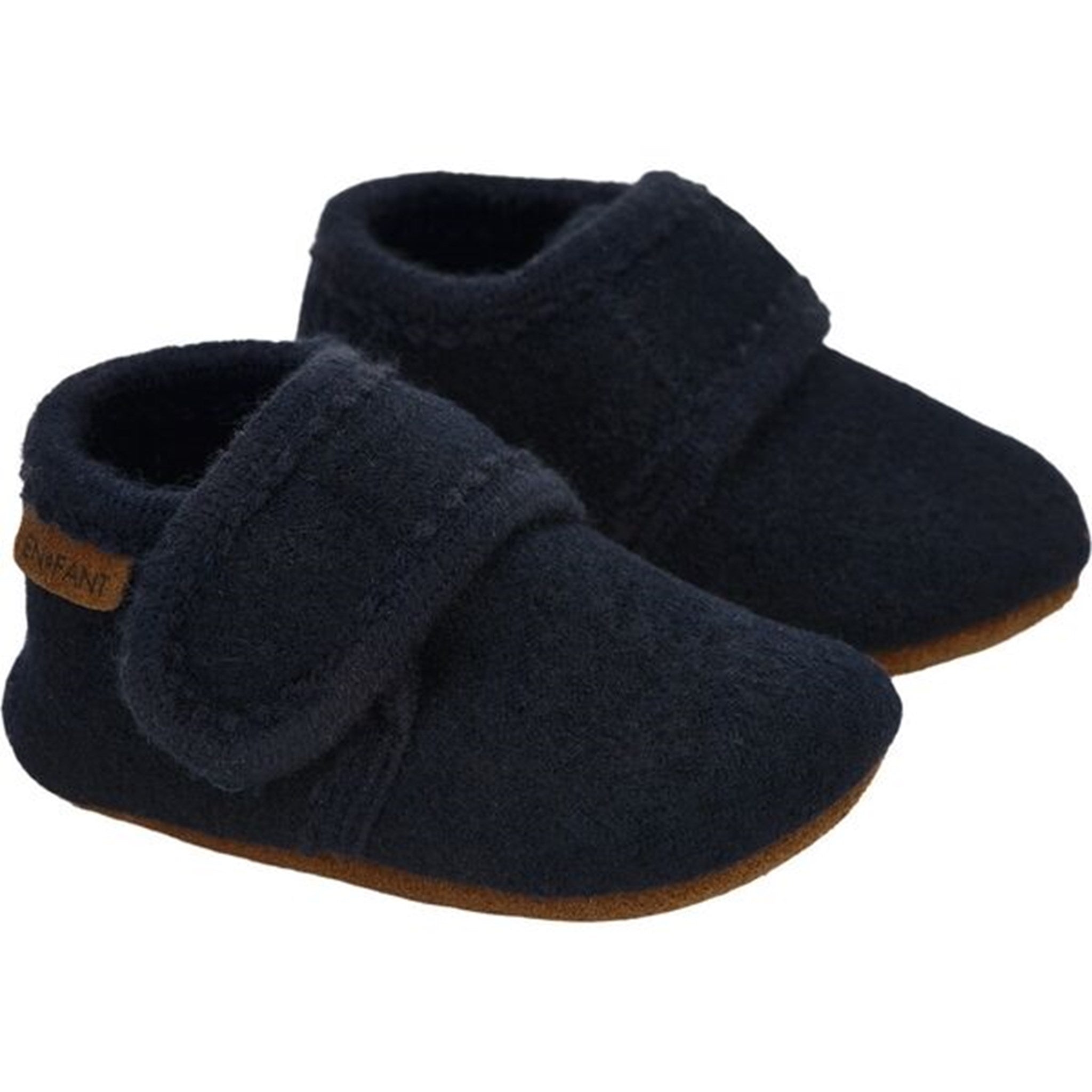 Baby Uld Sko Navy Str. 17-18 fra En Fant