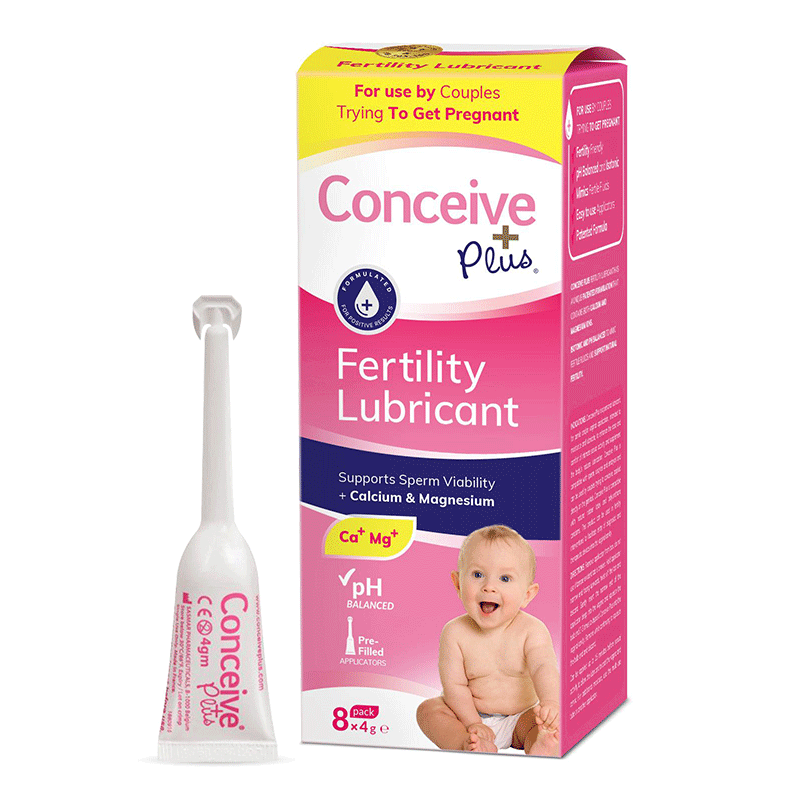 Conceive Plus 8 X 4g Fertilitetsgel fra Babyplan