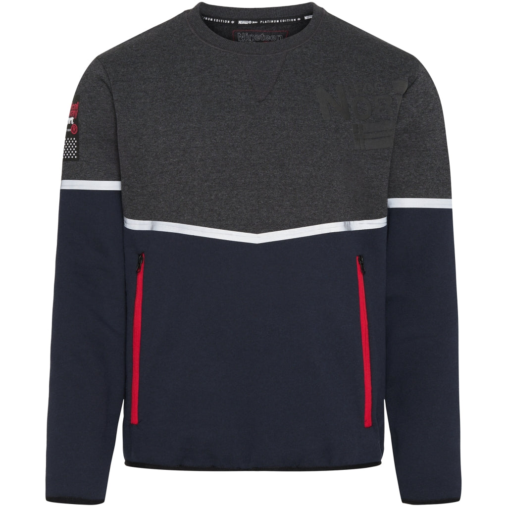 Geographical Norway Fanas Navy Sweatshirt