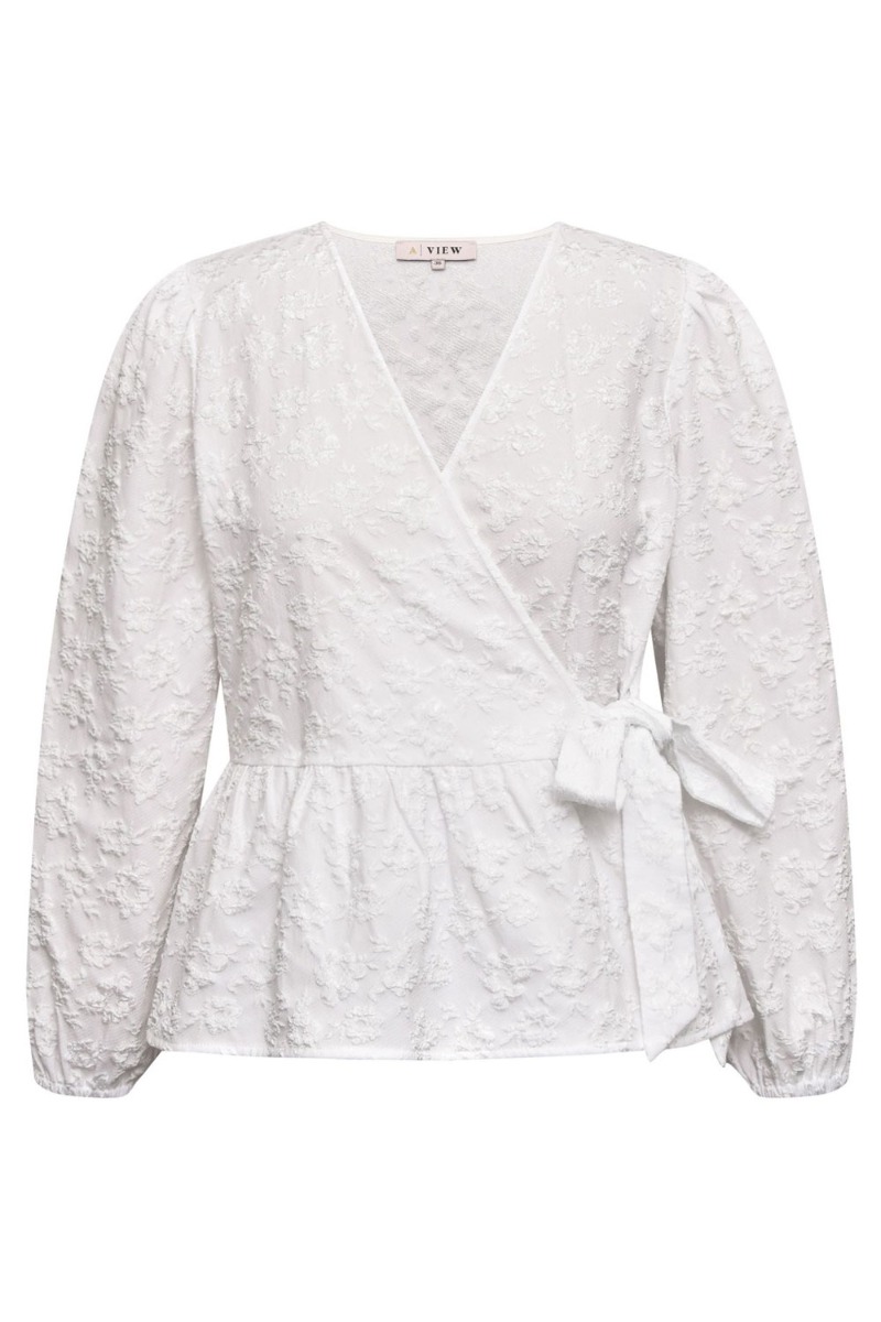 A-View Susanna Bluse - Hvid