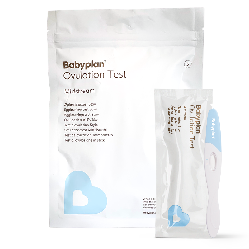 Ægløsningstest fra Babyplan