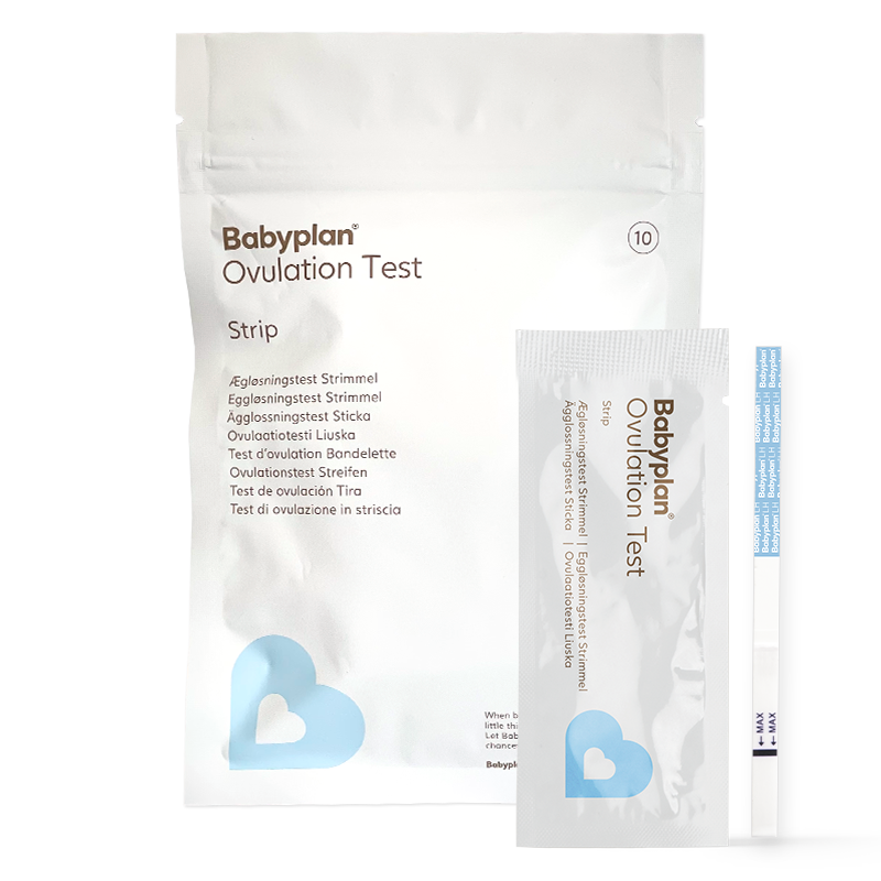Ægløsningstest Strimmel fra Babyplan