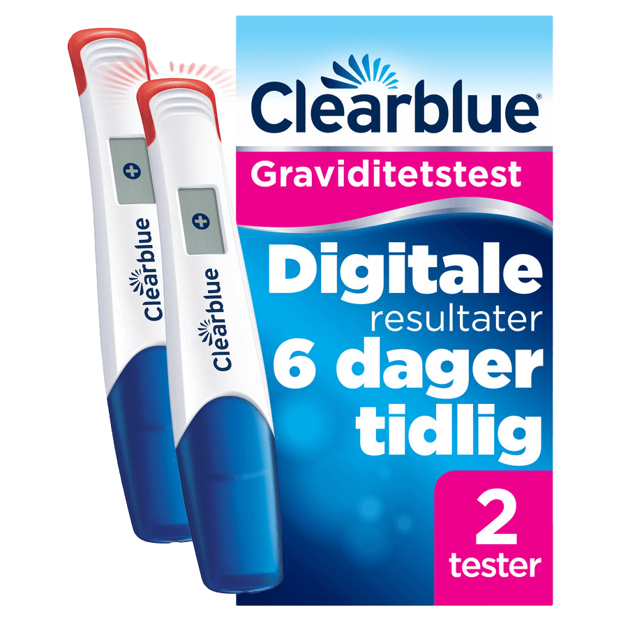 Clearblue Digital Graviditetstest 2 Stk.