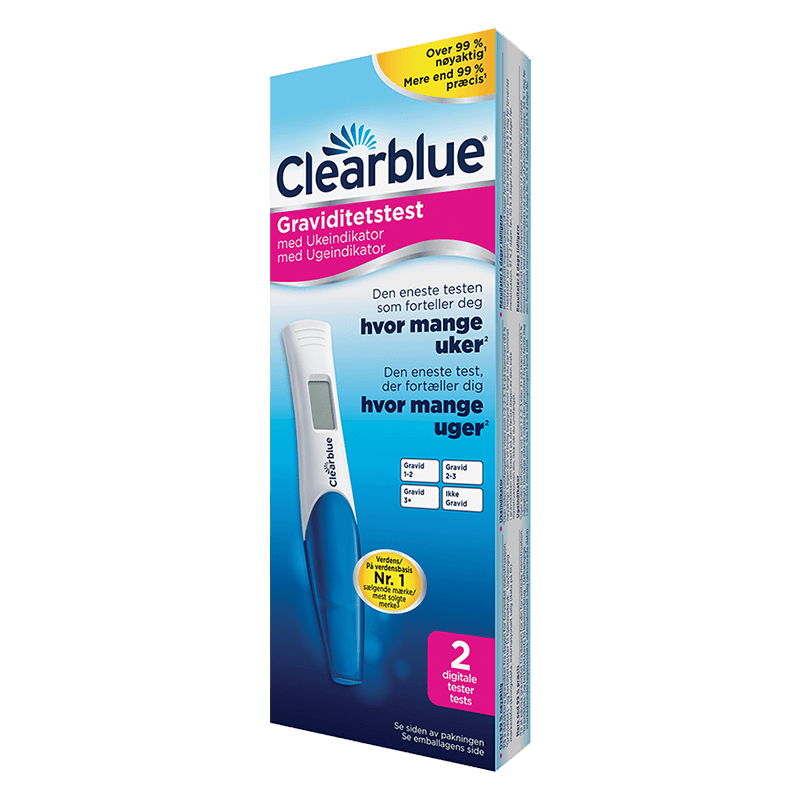 Clearblue Digital Graviditetstest med Ugeviser