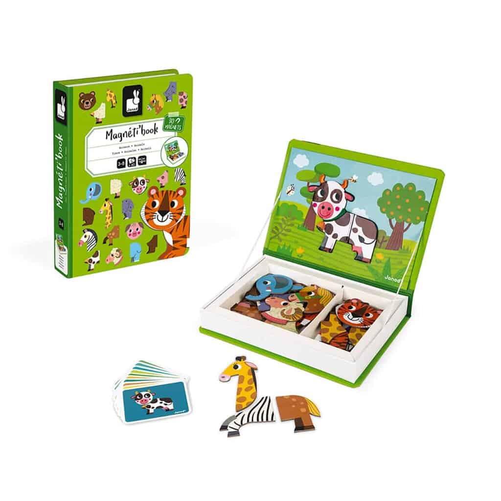 Animals Magnetibook fra Janod