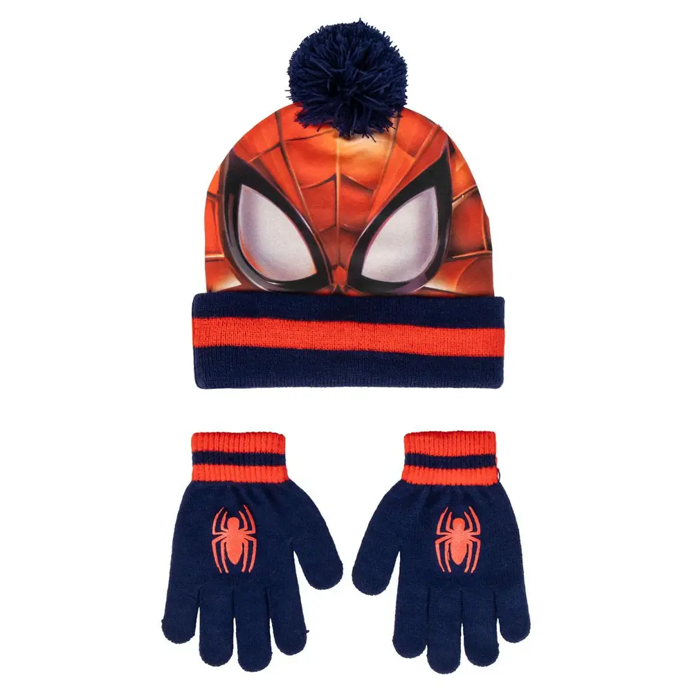 2 Delt Hue Og Vante Sæt    Spiderman   Rød Blå   2 6 år fra Ym-eyewear