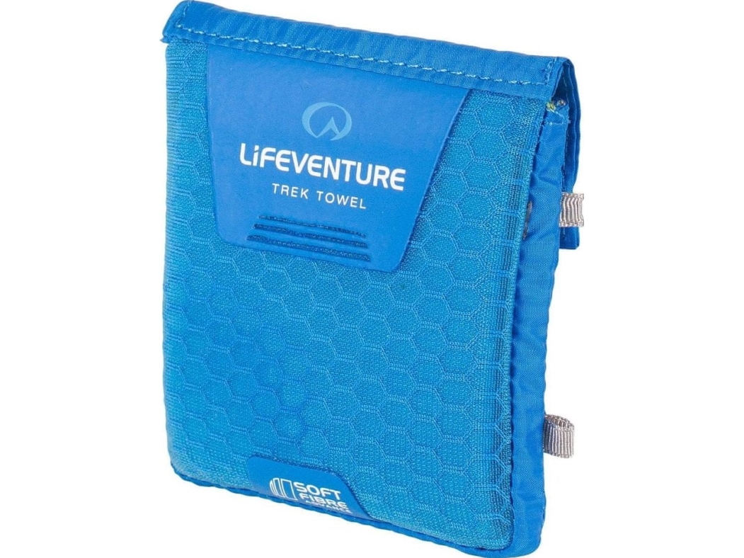 Softfibre Advance Trek Pocket Hurtigtørrende Håndklæde Blå fra Lifeventure