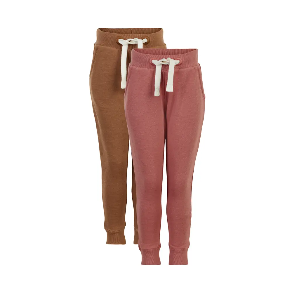 Basic Sweat Bukser, 2 Pak   411   110 fra Minymo