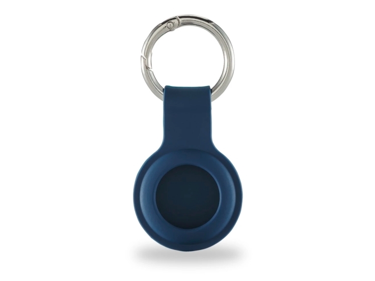 00215628, Boks, Blå, Key Finder Case, Silikone, Slagbestandig, Ridseresistent, Apple Airtag fra Hama