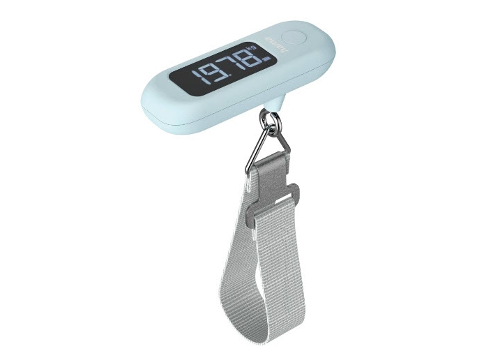 00178134, Elektronisk, 50 Kg, Blå, Grå, Kg, Lb, Oz, Rem, Acrylonitrilbutadienstyren, Polyester fra Hama