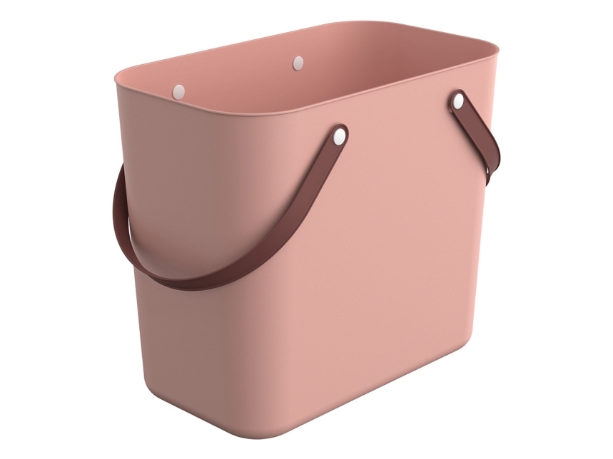 1044502089ws, Mulepose, Lyserød, Plast, 40 Kg, Monokromatisk, 25 L fra Rotho