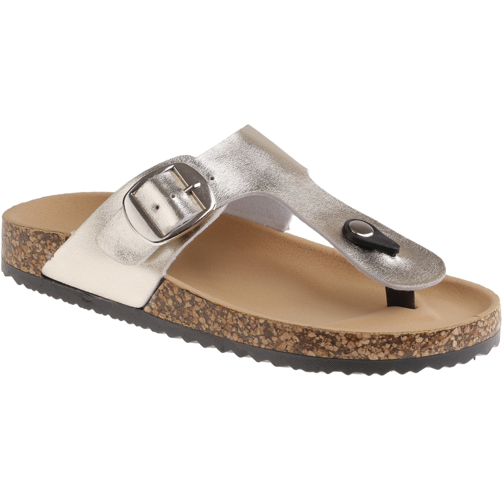 Aja Dame Sandal 2003   Gold fra Shoes