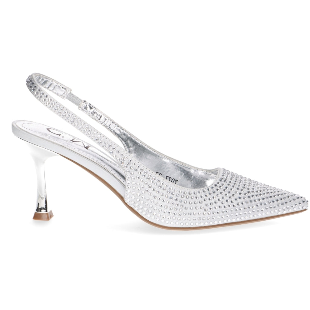 Blanche Dame Sko 7077   Silver fra Shoes
