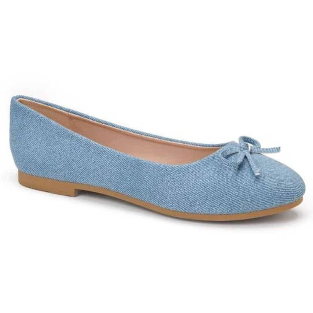 Erika Dame Ballerinasko 8188   Blue fra Shoes