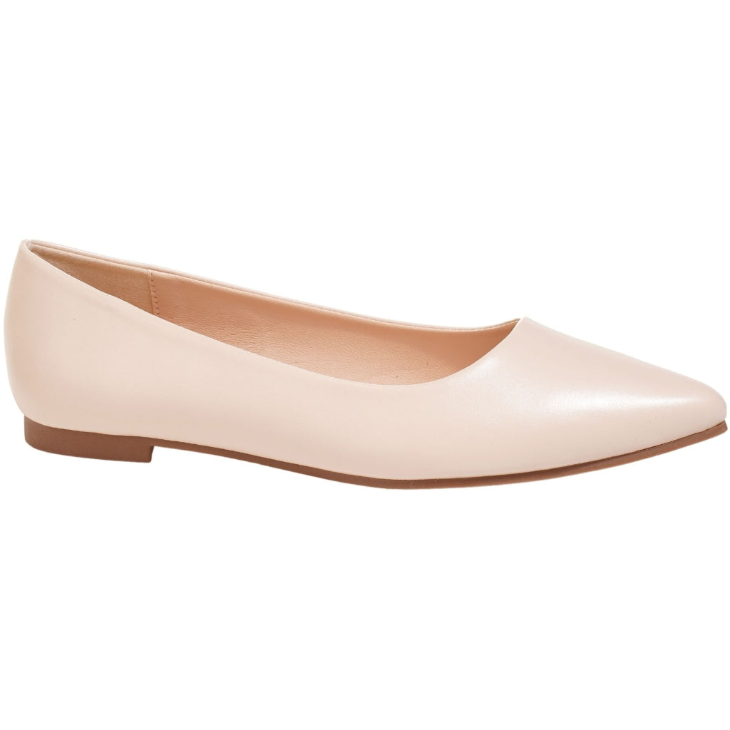 Lulu Dame Ballerinasko 8192   Beige fra Shoes