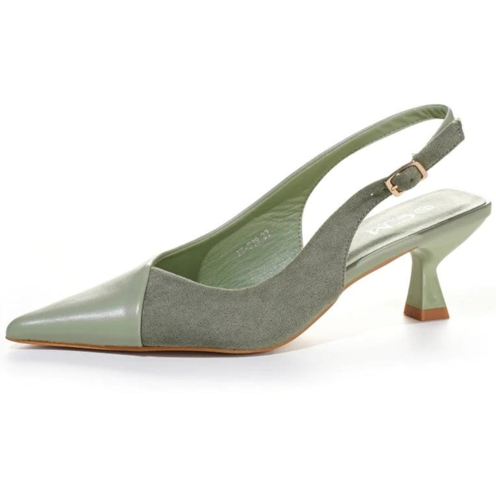Ayla Dame Stilet 77 539   Green fra Shoes