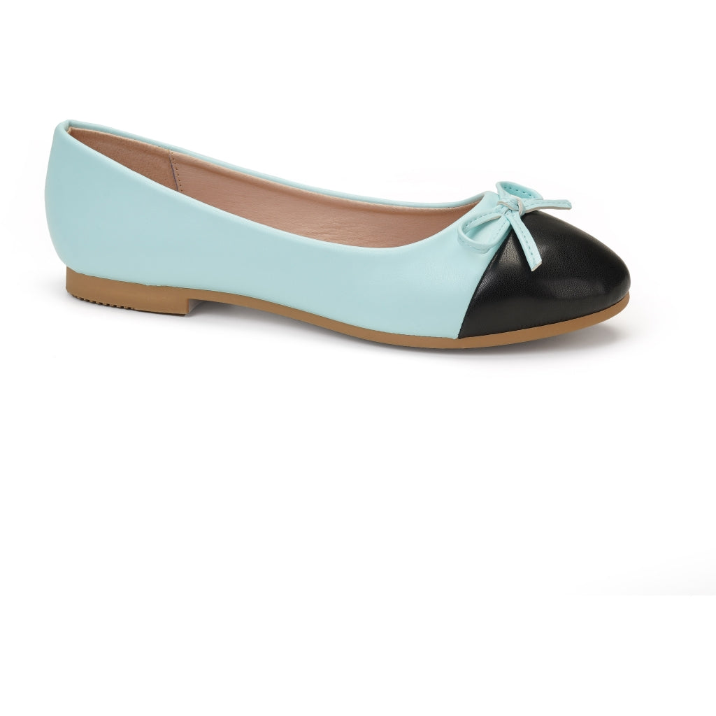Elise Dame Ballerinasko 8189   Lightblue fra Shoes