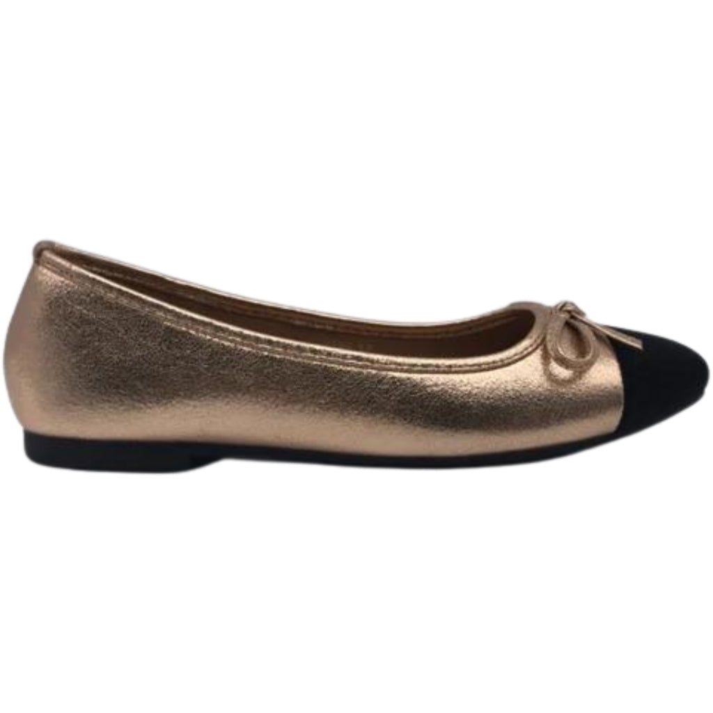 Filippa Dame Ballerinasko 1785   Champagne fra Shoes