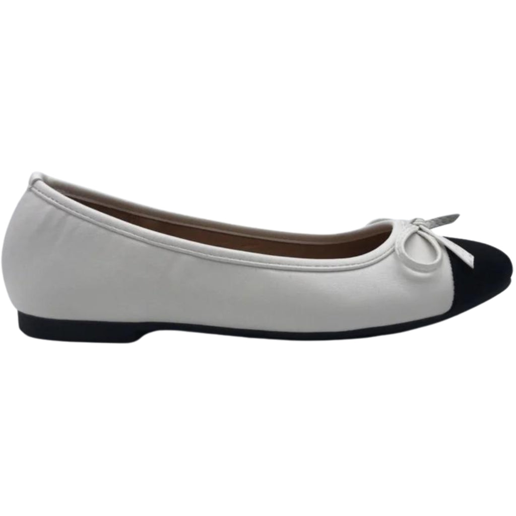 Filippa Dame Ballerinasko 1785   White fra Shoes
