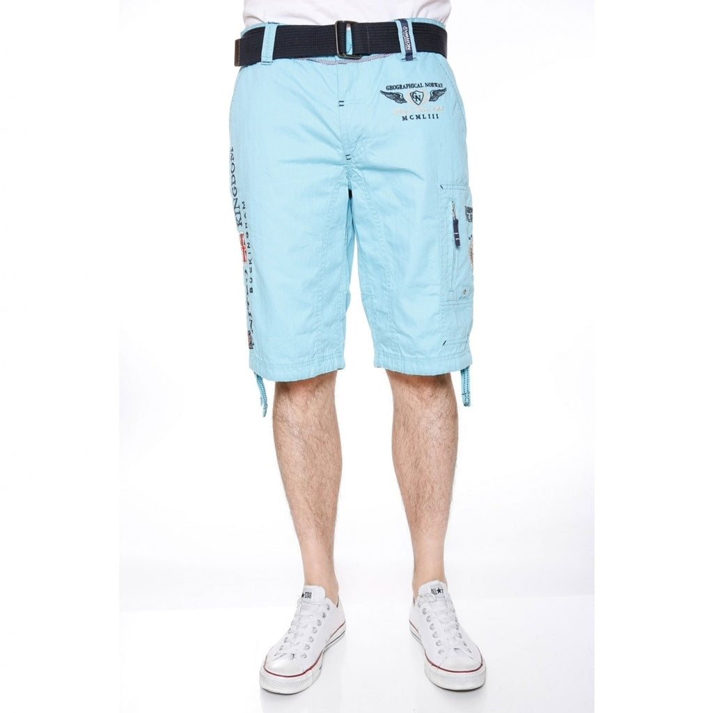 Børne Shorts Pastrami   Turkis fra Geographical Norway