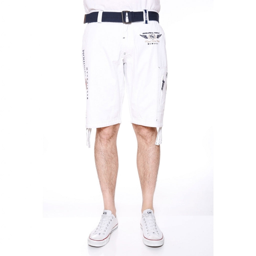 Børne Shorts Pastrami   White fra Geographical Norway
