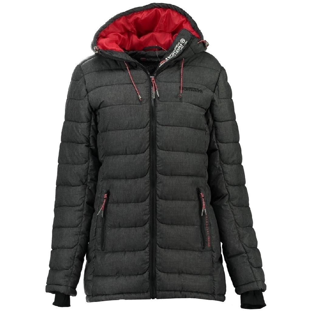 Børne Vinterjakke Astana Kids   Grey Anthracite fra Geographical Norway