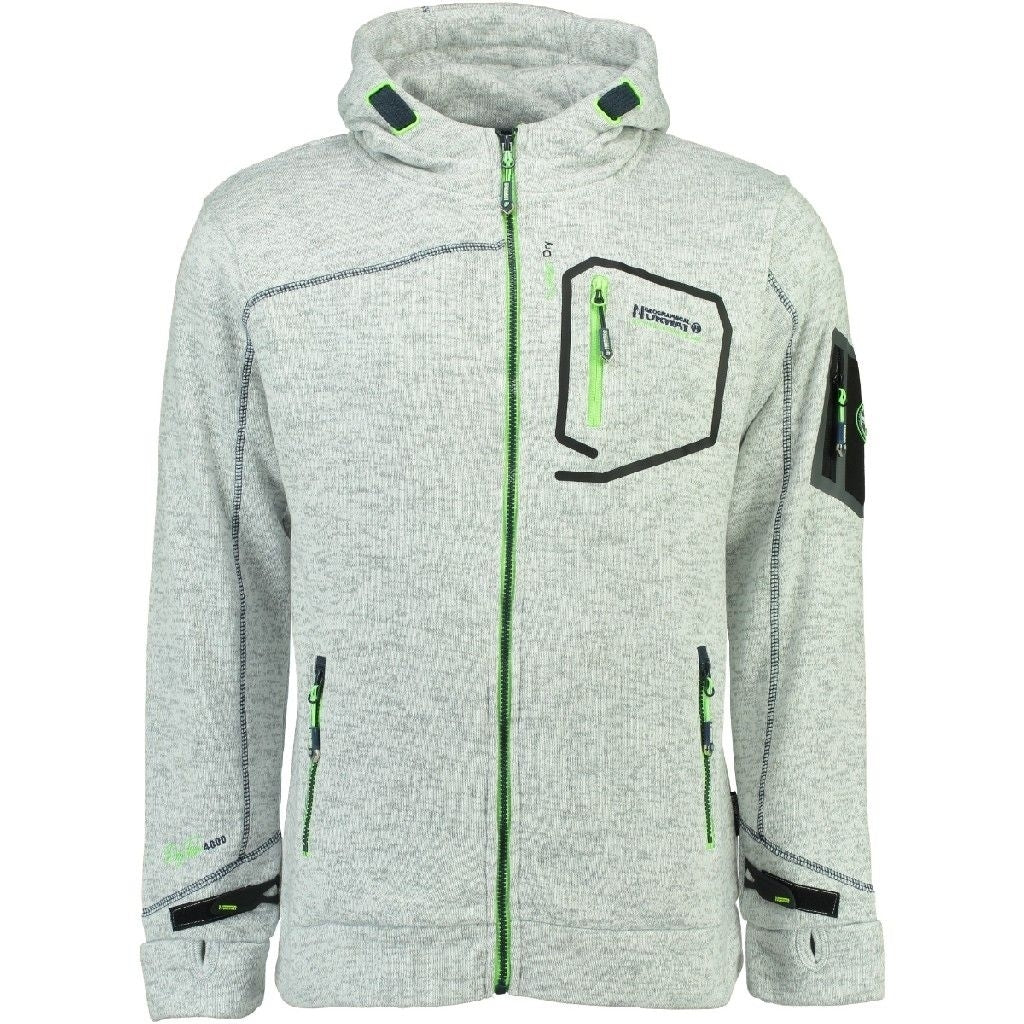Herre Fleece Jakke Telescope   White fra Geographical Norway