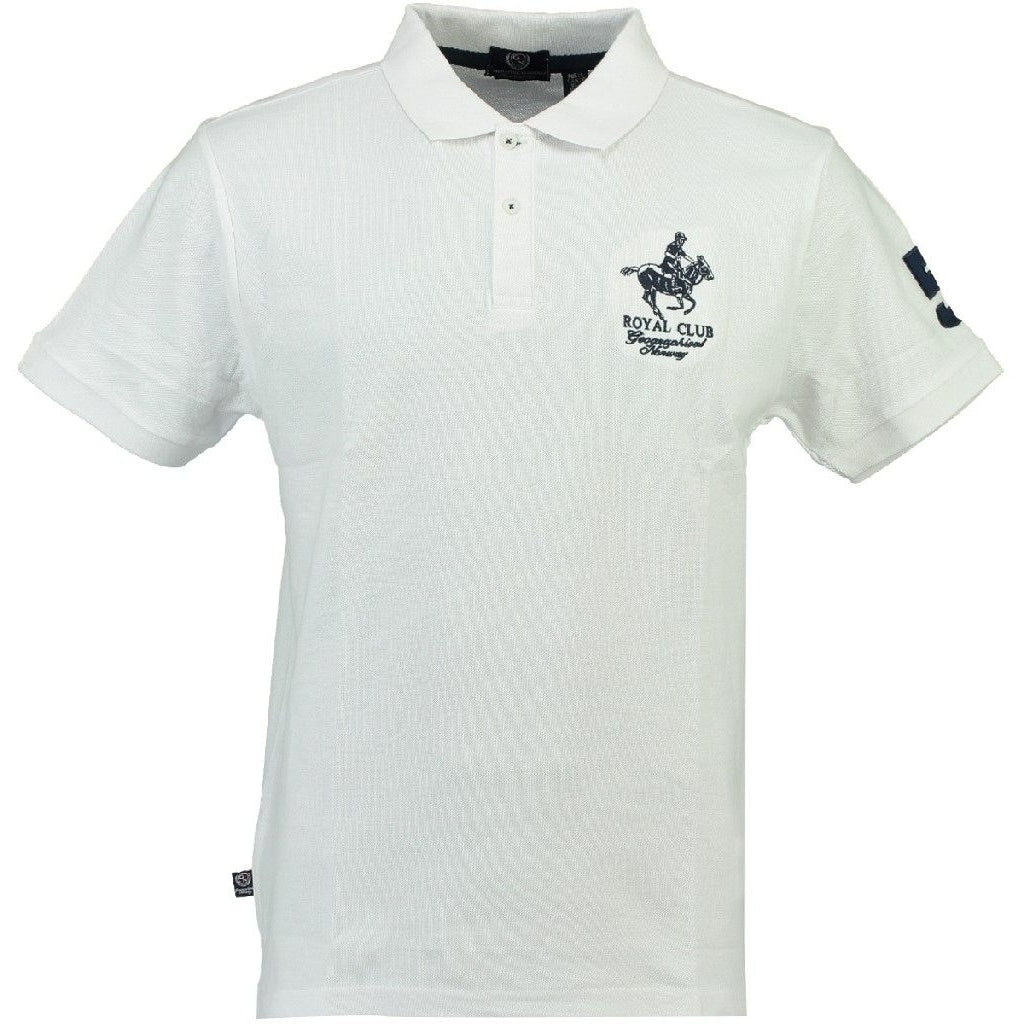 Herre Polo Kampai   White fra Geographical Norway