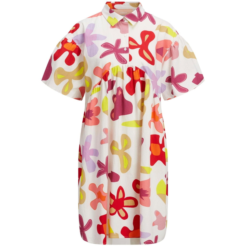 Dame Kjole Jxirene   Snow White Flowers fra Jjxx