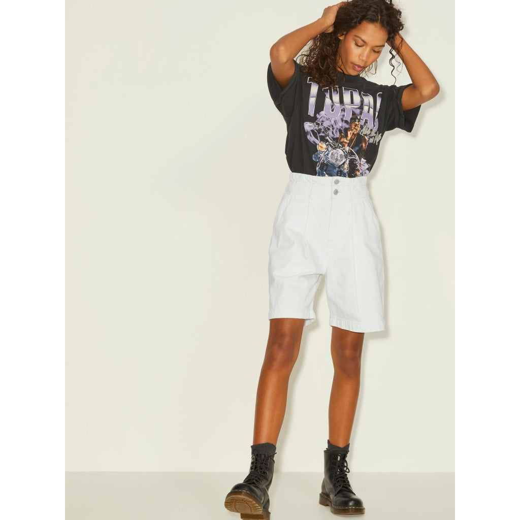 Dame Shorts Jxeve   Ecru fra Jjxx