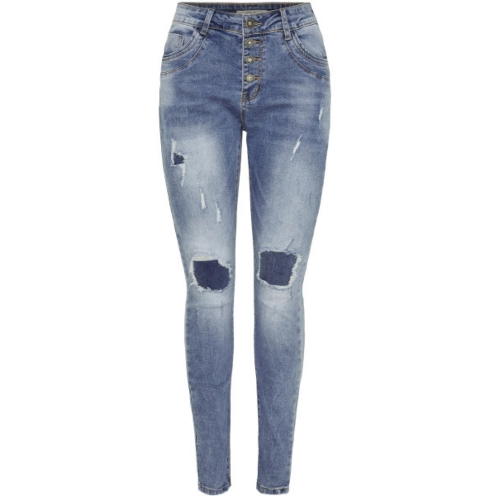Dame Jeans Jw2257   Denim fra Jewelly