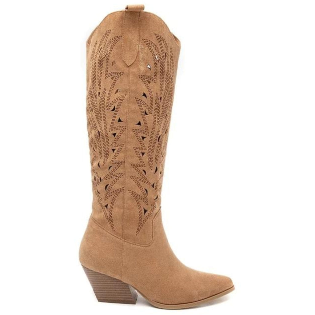Julia Cowboystøvle 8576a   Camel fra Shoes