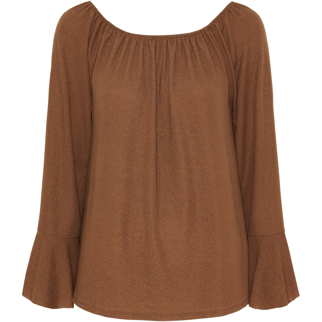 Dame Bluse Mdcalexandra 6139   Tabacco fra Marta Du Chateau