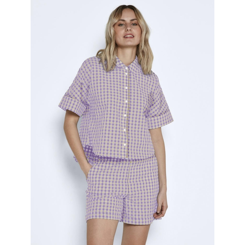 Dame Shorts Nmjonna   Pastel Lilac fra Noisy May