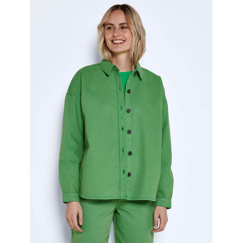 Dame Skjorte Nmmatilda   Island Green fra Noisy May