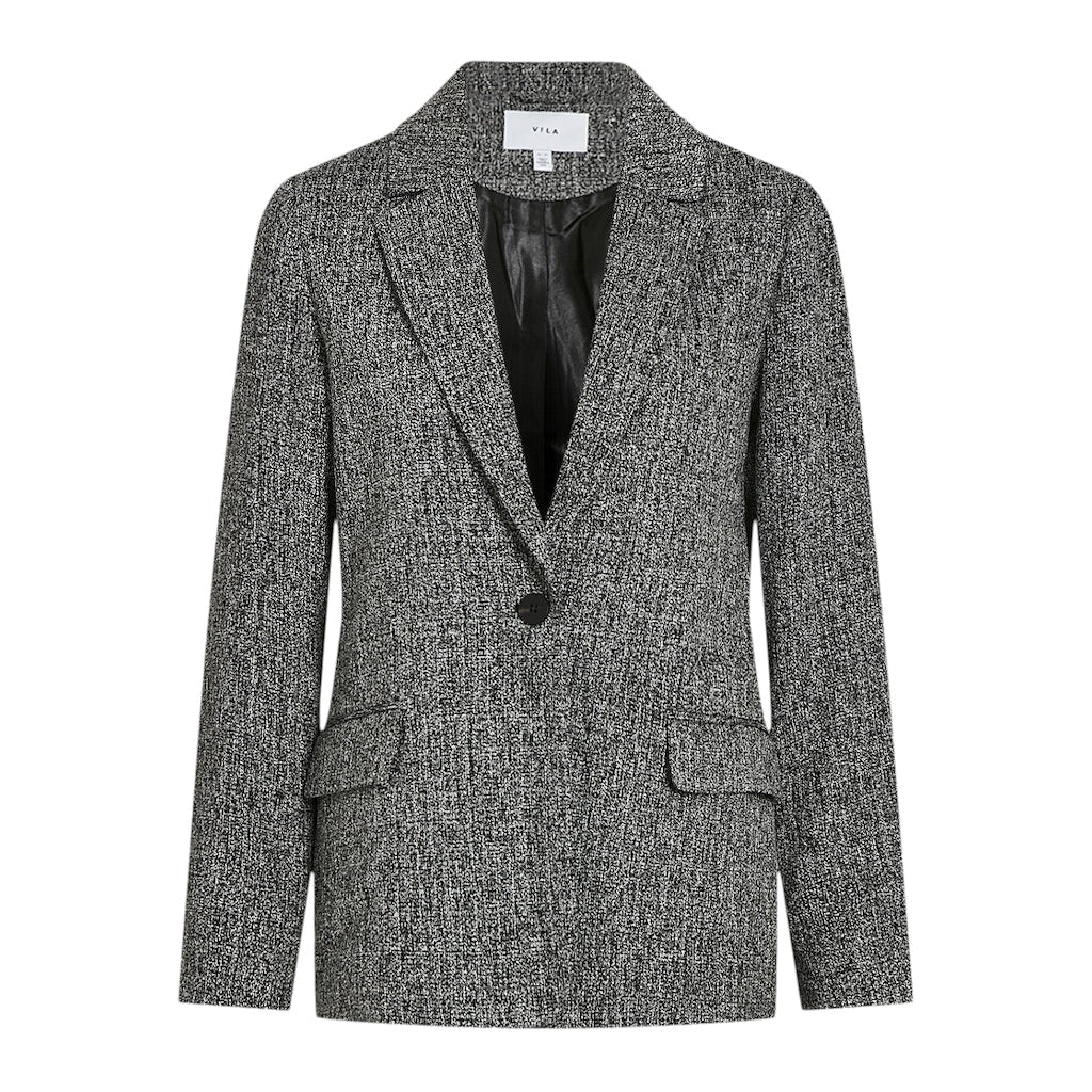 Dame Blazer Vievie   Black Beauty Birch fra Vila