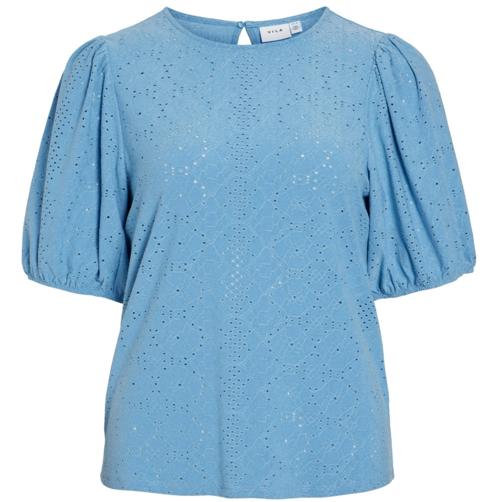 Dame Bluse Vikally   Blissful Blue fra Vila