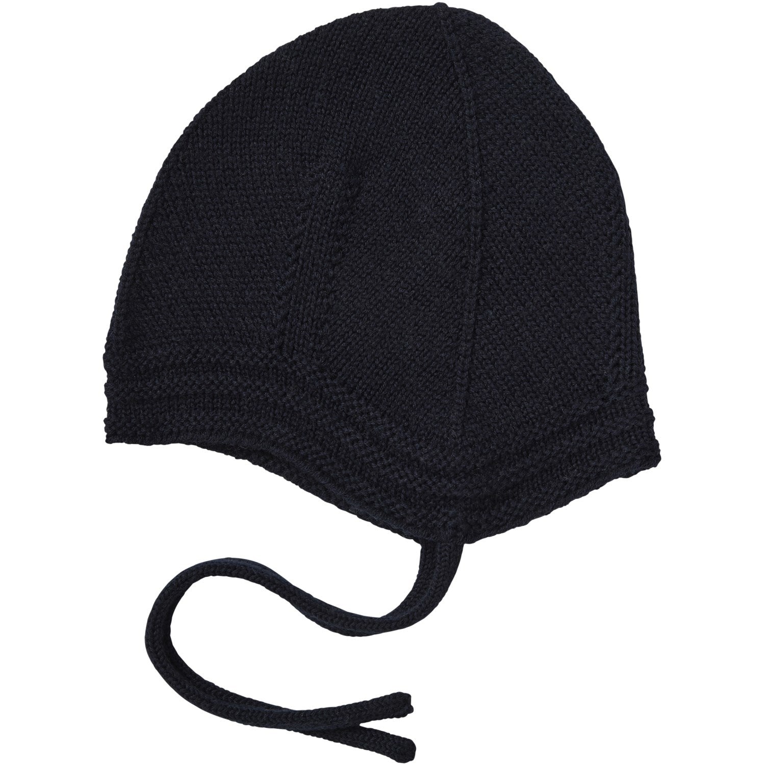 Dark Navy Baby Purlrib Hat   Str. 56 62 fra Fub