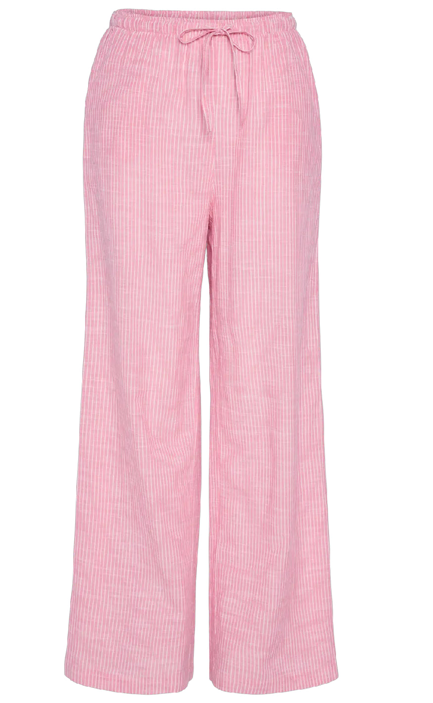 Bukser   Apia   Pink Lemonade Bright White fra Pieces